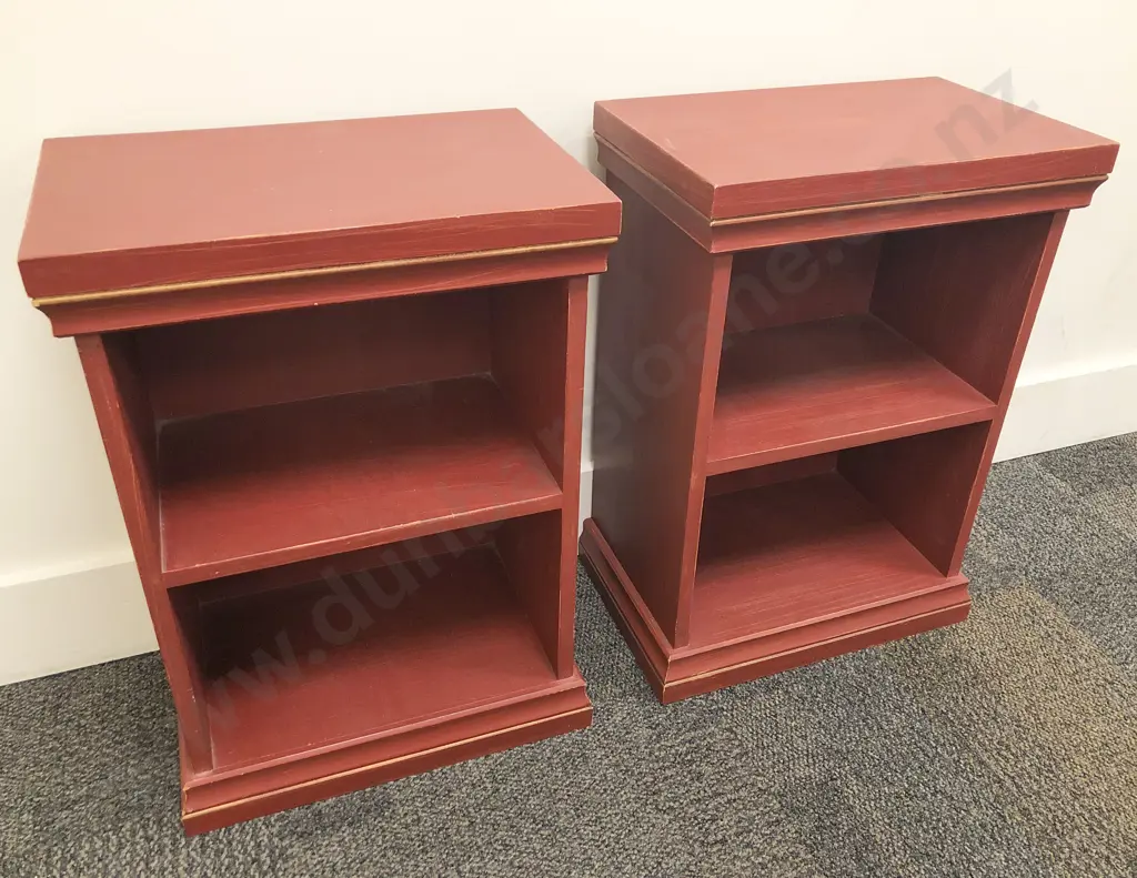 Pair of Bedside Shelves Image 1++