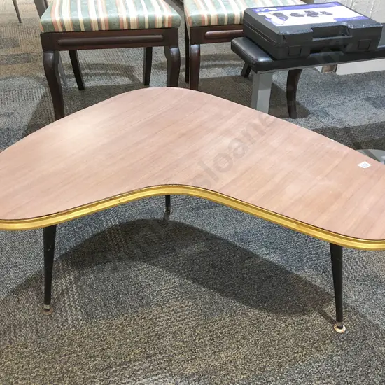 Kidney Shaped Coffee Table