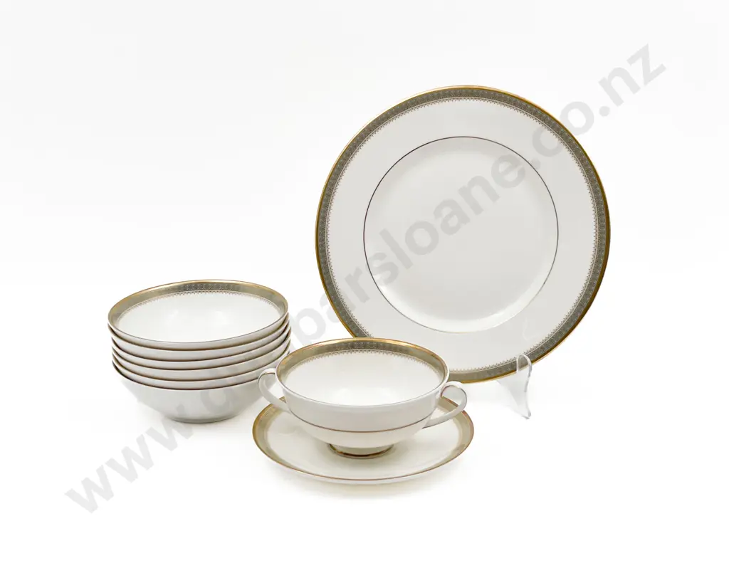 RD Clarendon Pattern Part Dinner Set Image 1++