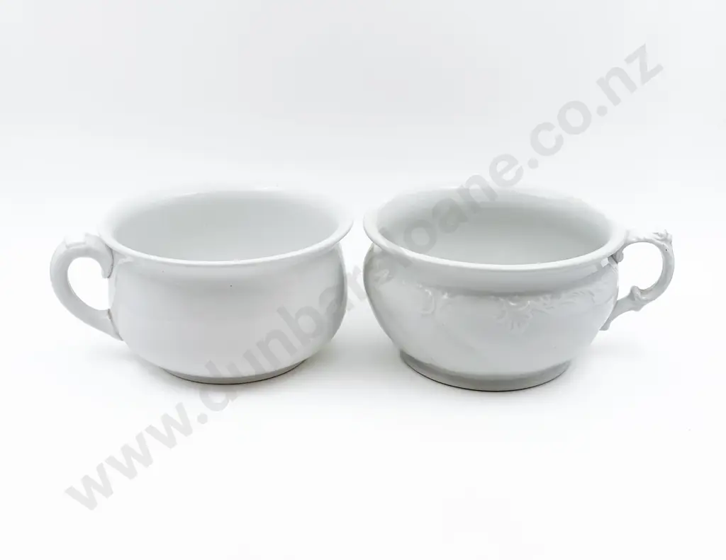Two Ceramic Chamber Pots Image 1++