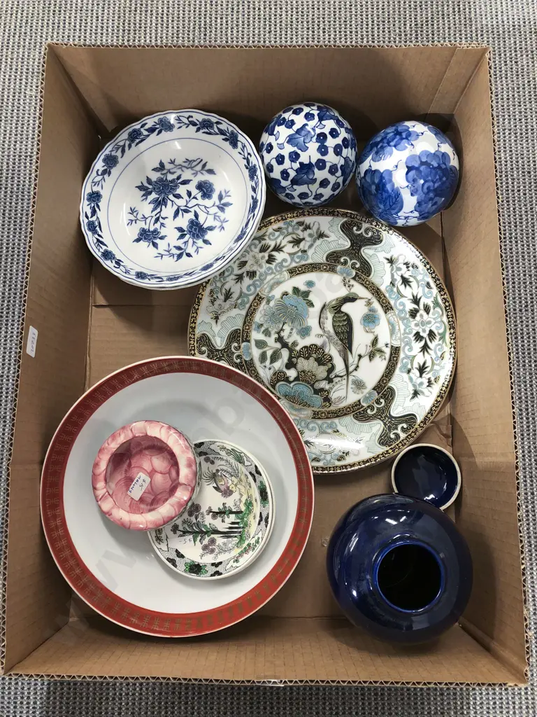 Box of Assorted Fancy China Image 1++