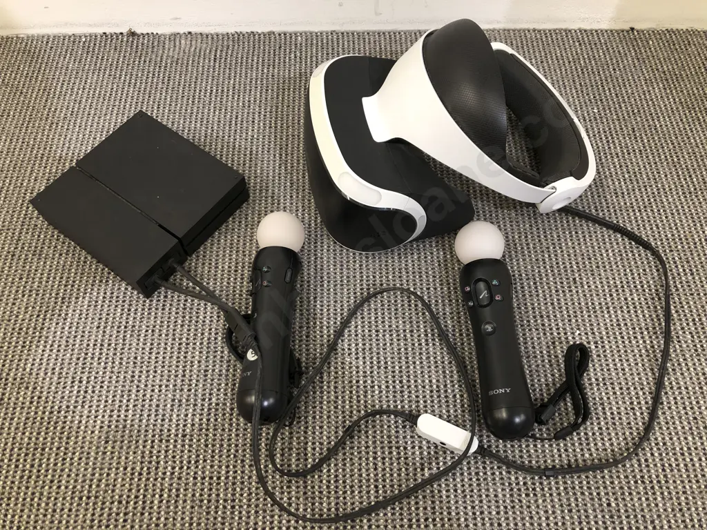 PlayStation VR Headset and Assorted Image 1++