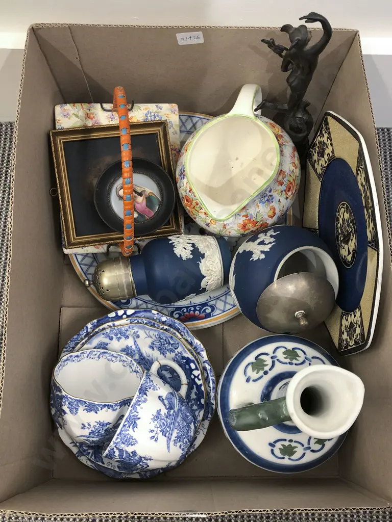 Box of Assorted China etc Image 1++