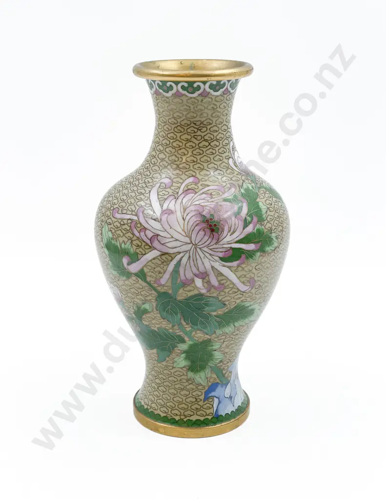 Cloisonné Vase Image 1++