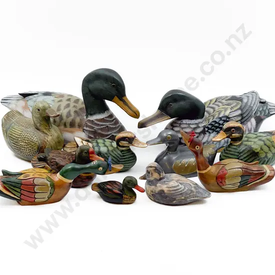 Box of Assorted Duck Ornaments
