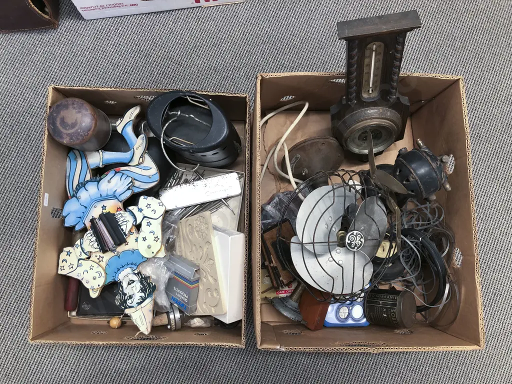 Two Boxes of Assorted Vintage etc Image 1++