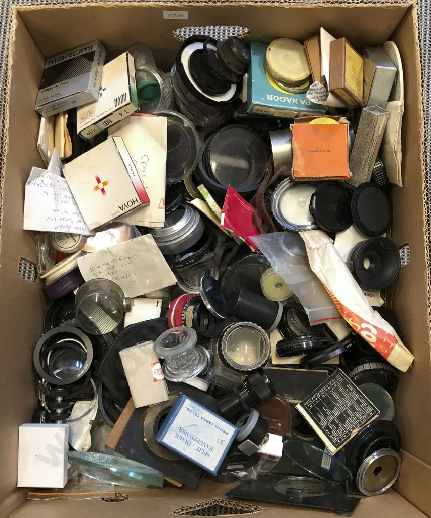 Quantity of Assorted Camera Parts and Accessories Image 1++