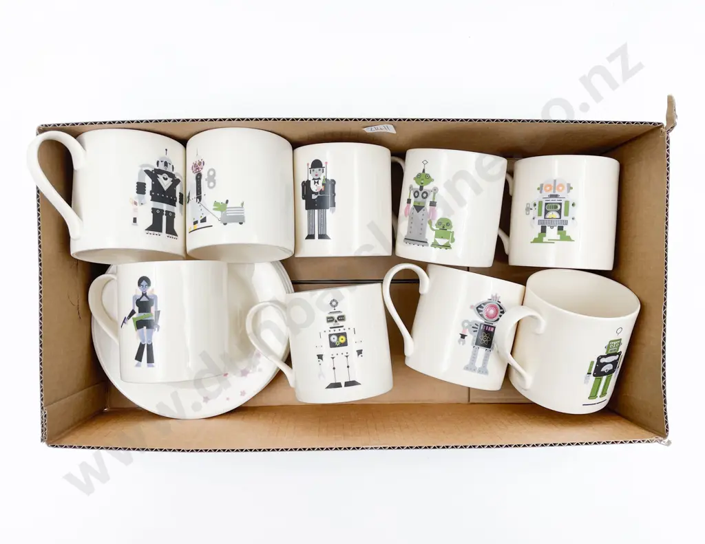 Quantity of Assorted Modern Coffee Cups etc Image 1++