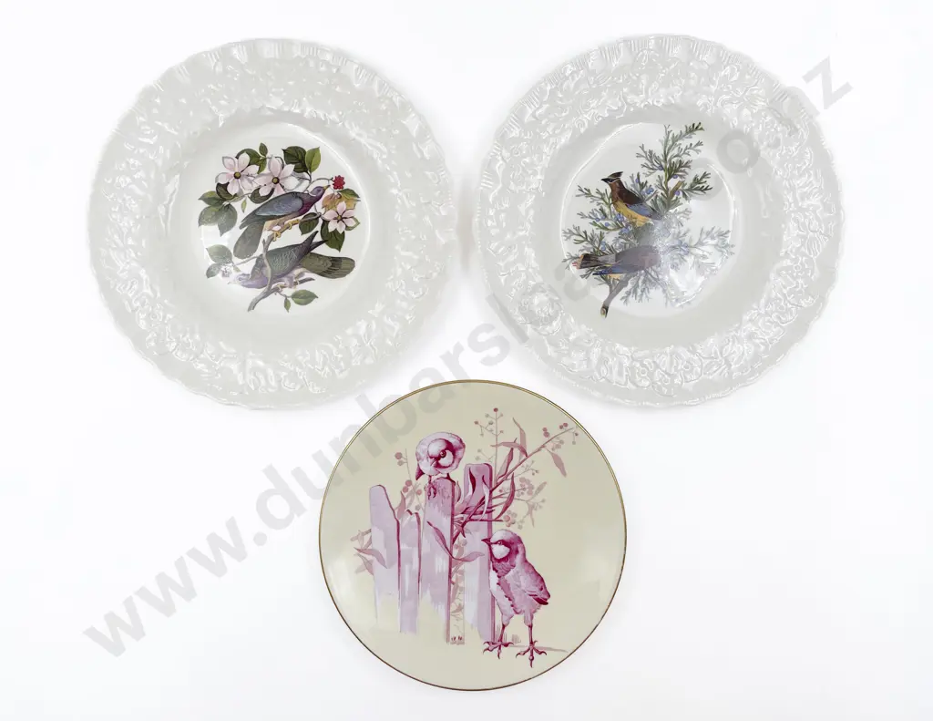Two Alfred Meakin Birds of America Plates and Other Image 1++