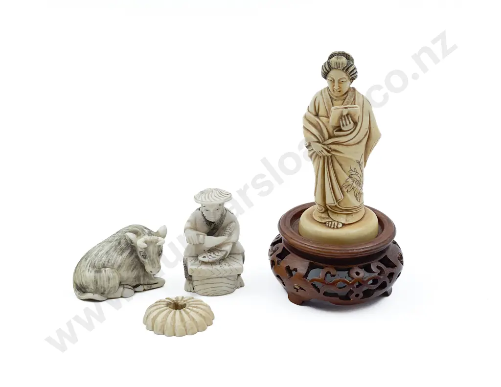 Ivory Netsuke and Assorted Image 1++