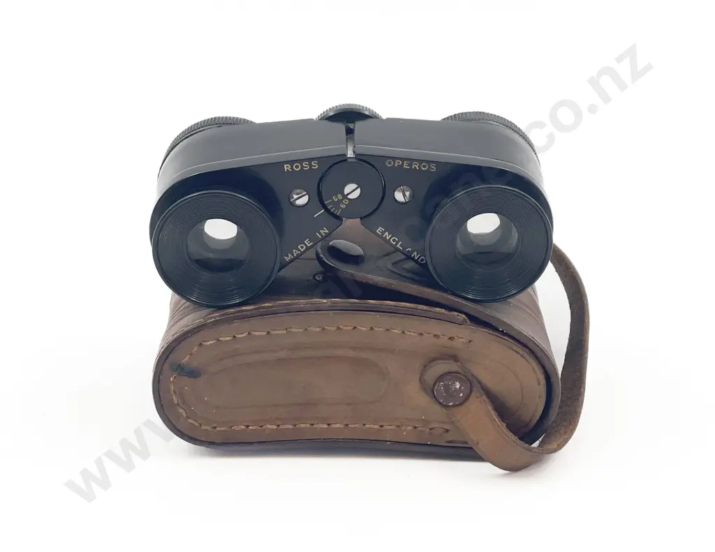 Pair Of Ross Operos Opera Glasses & Case Image 1++