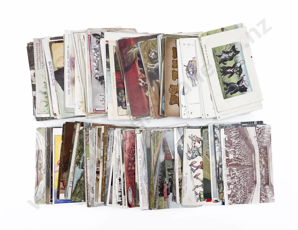 A Collection Of Vintage Postcards Image 1++