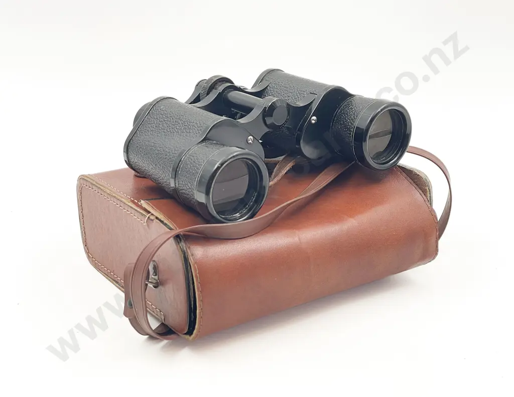 Pair Of Nippon Kogaku Tokyo Mikron 7 x 35 Binoculars & Case Image 1++
