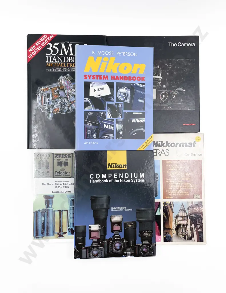 6 Books On Cameras & Binoculars Image 1++