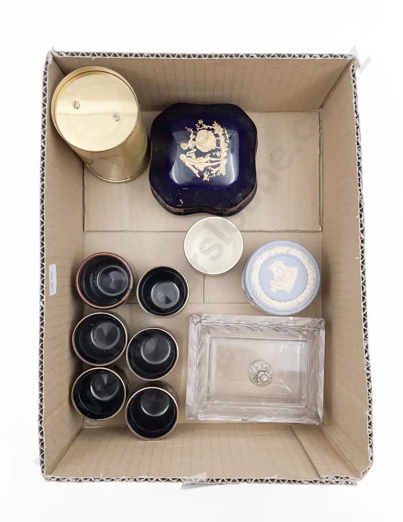Quantity of Assorted Including Limoges Trinket Box Image 1++