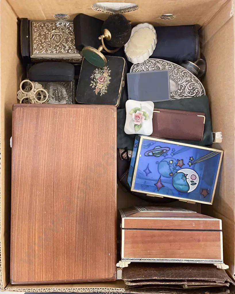 Quantity of Assorted Jewellery Boxes etc Image 1++