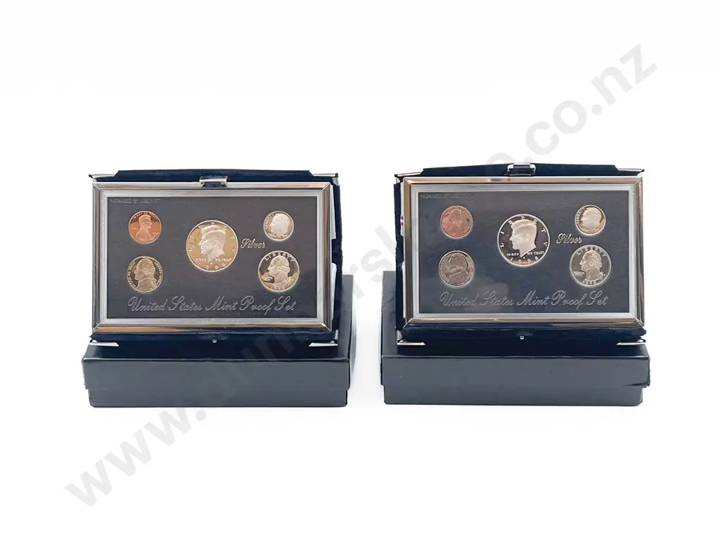 US Mint Premier Silver Proof Set 1998 1996 Image 1++