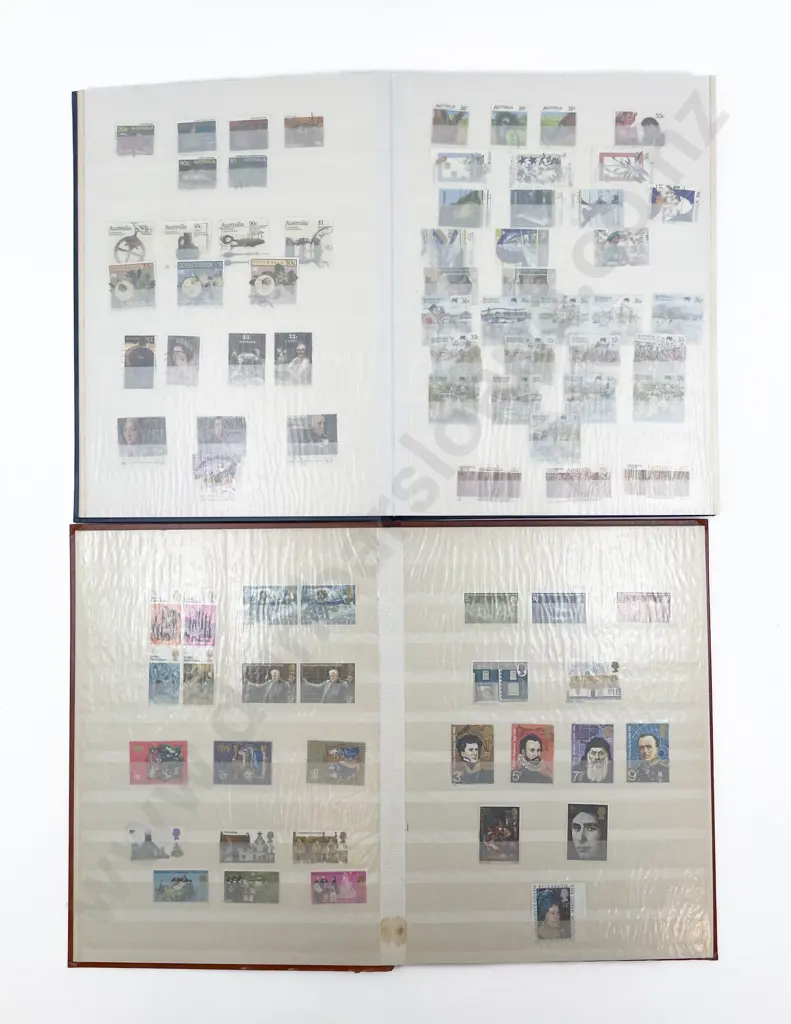 Two Stamp Albums Image 1++