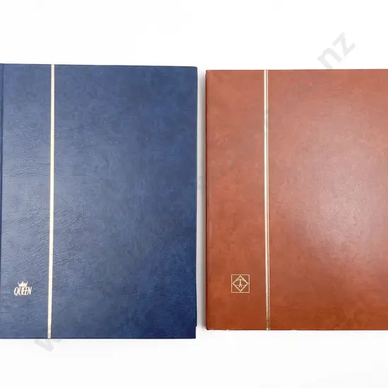 Two Stamp Albums