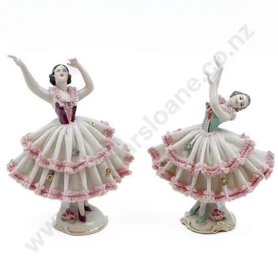 Two Dresden Figures
