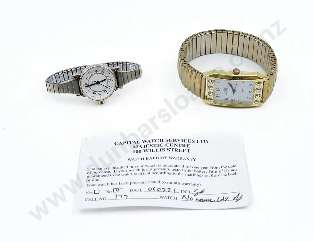 Two Assorted Wrist Watches Image 1++