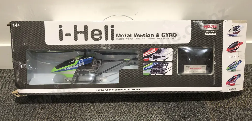 Heli-Helicopter Model with Controllers Image 1++