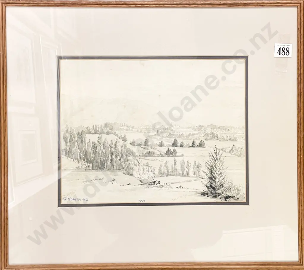 Francis Fletcher - Gisborne - W/C Image 1++