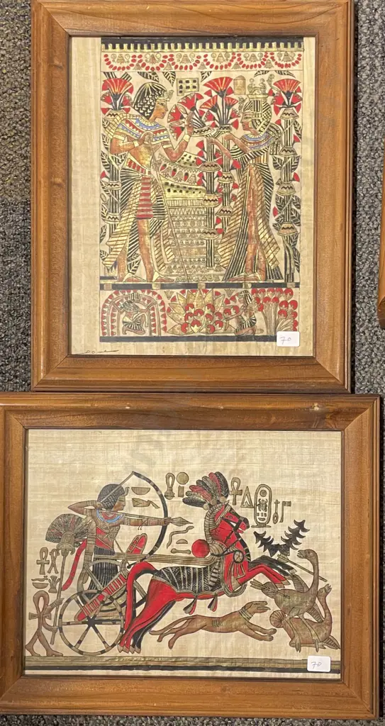 Six Assorted Framed Works Image 1++