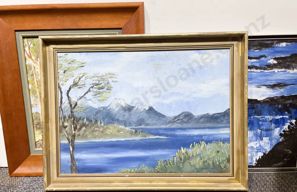 Six Assorted Framed Works Image 1++