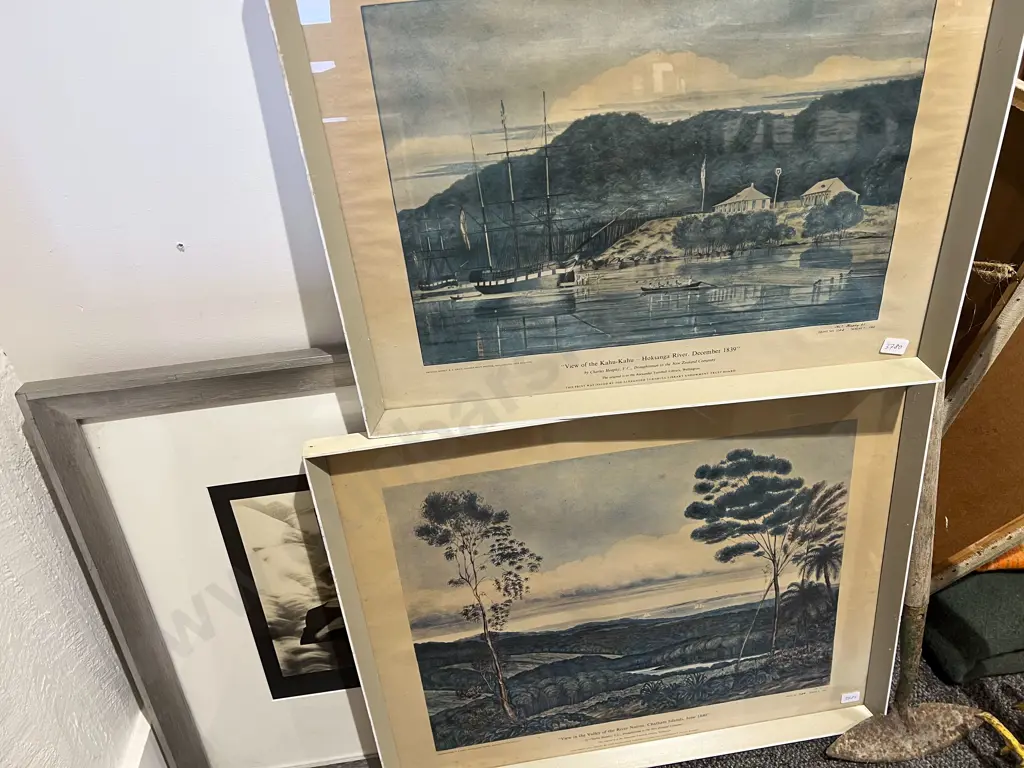 Nine Assorted Prints and Originals Image 1++