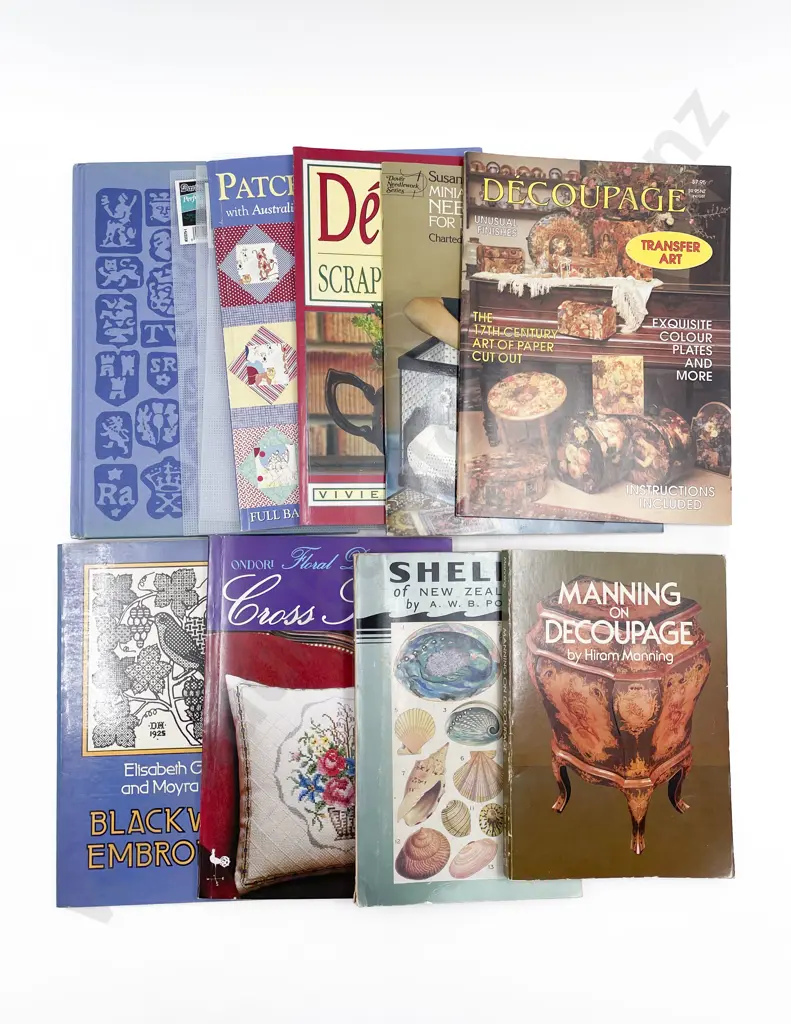 Nine Mostly Craft Related Reference Volumes Image 1++