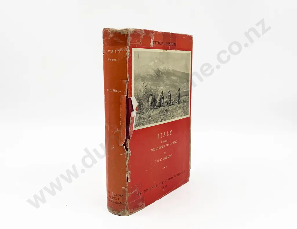 Phillips N C - Italy Volume I The Sangro To Cassino Image 1++