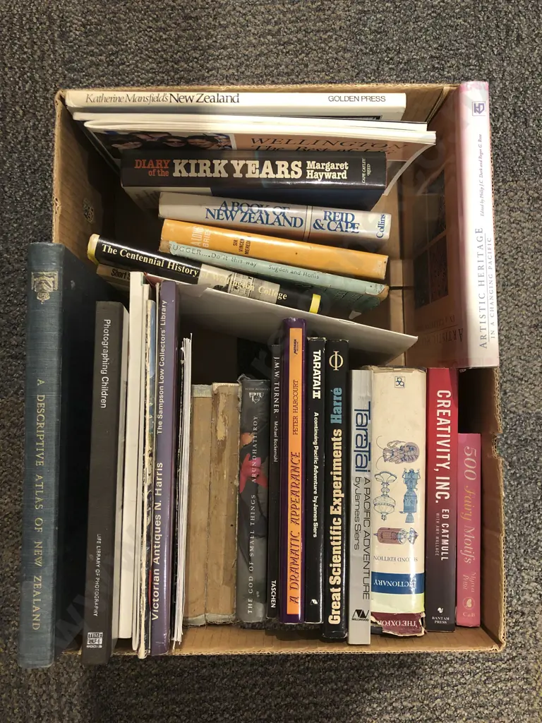 Quantity of Assorted Books Including NZ Reference Image 1++