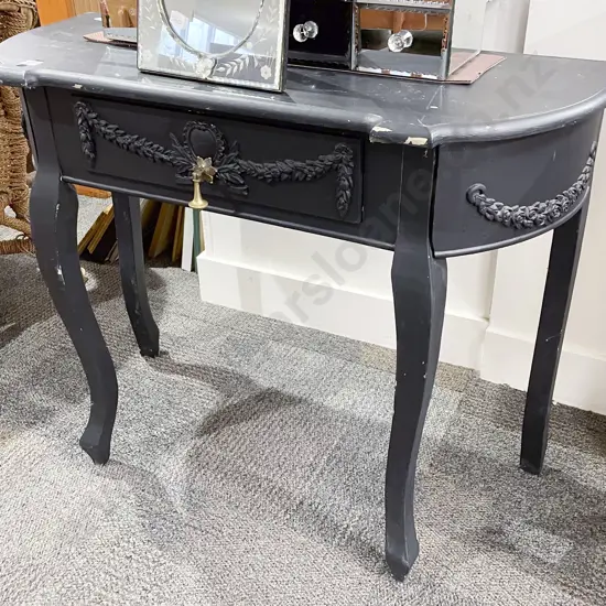 Ebonised Dressing Table