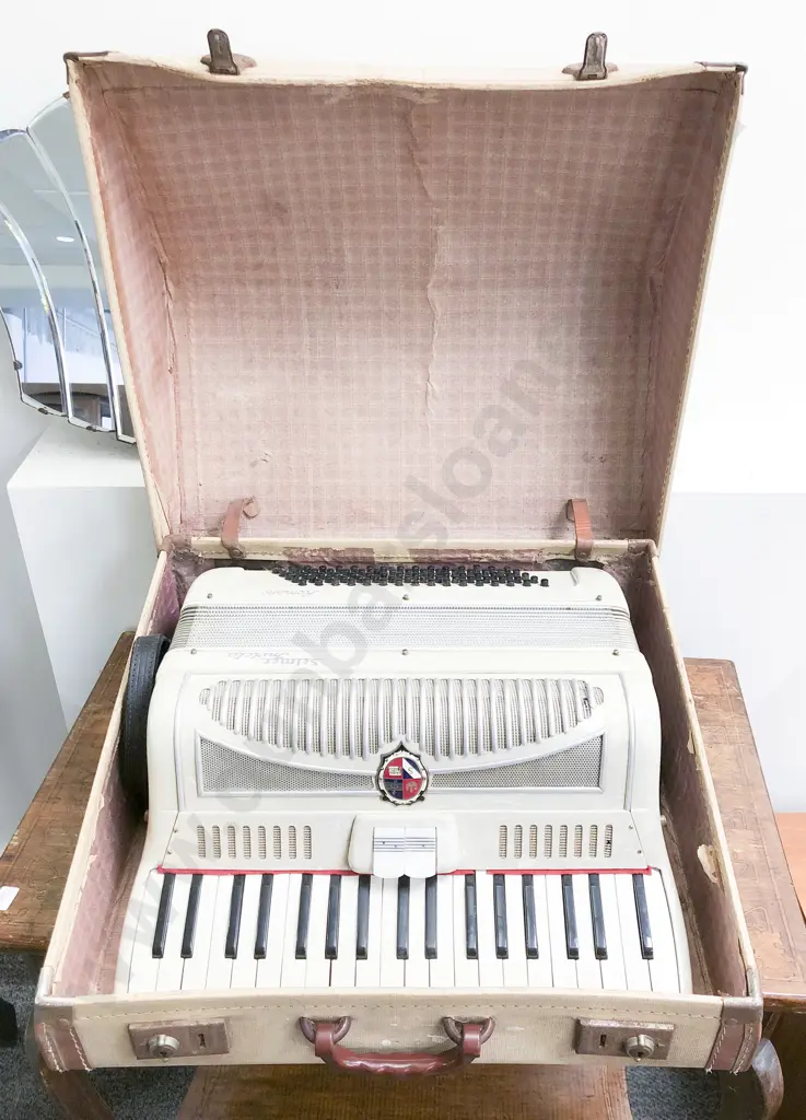 Selmer Piano Accordion in Case Image 1++