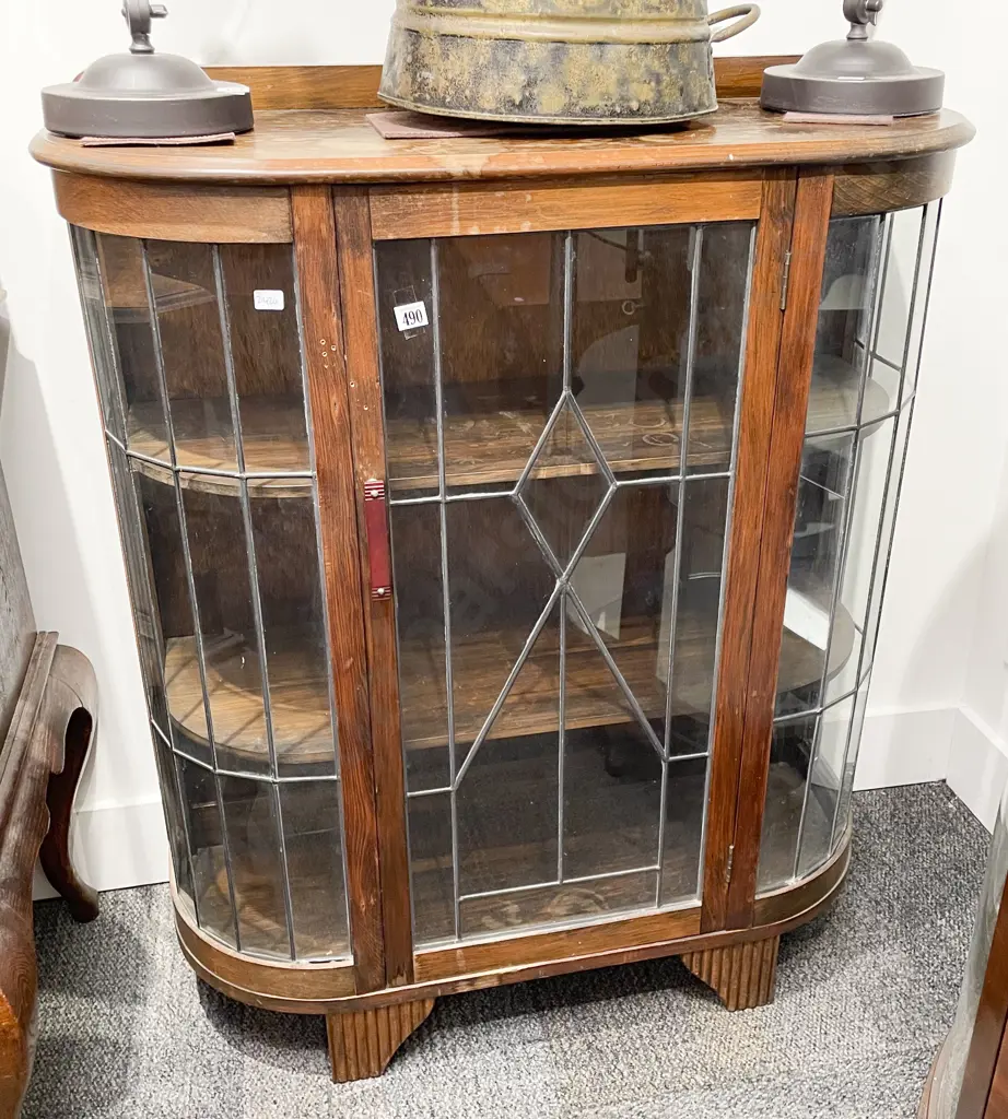 Lead Light China Cabinet Image 1++