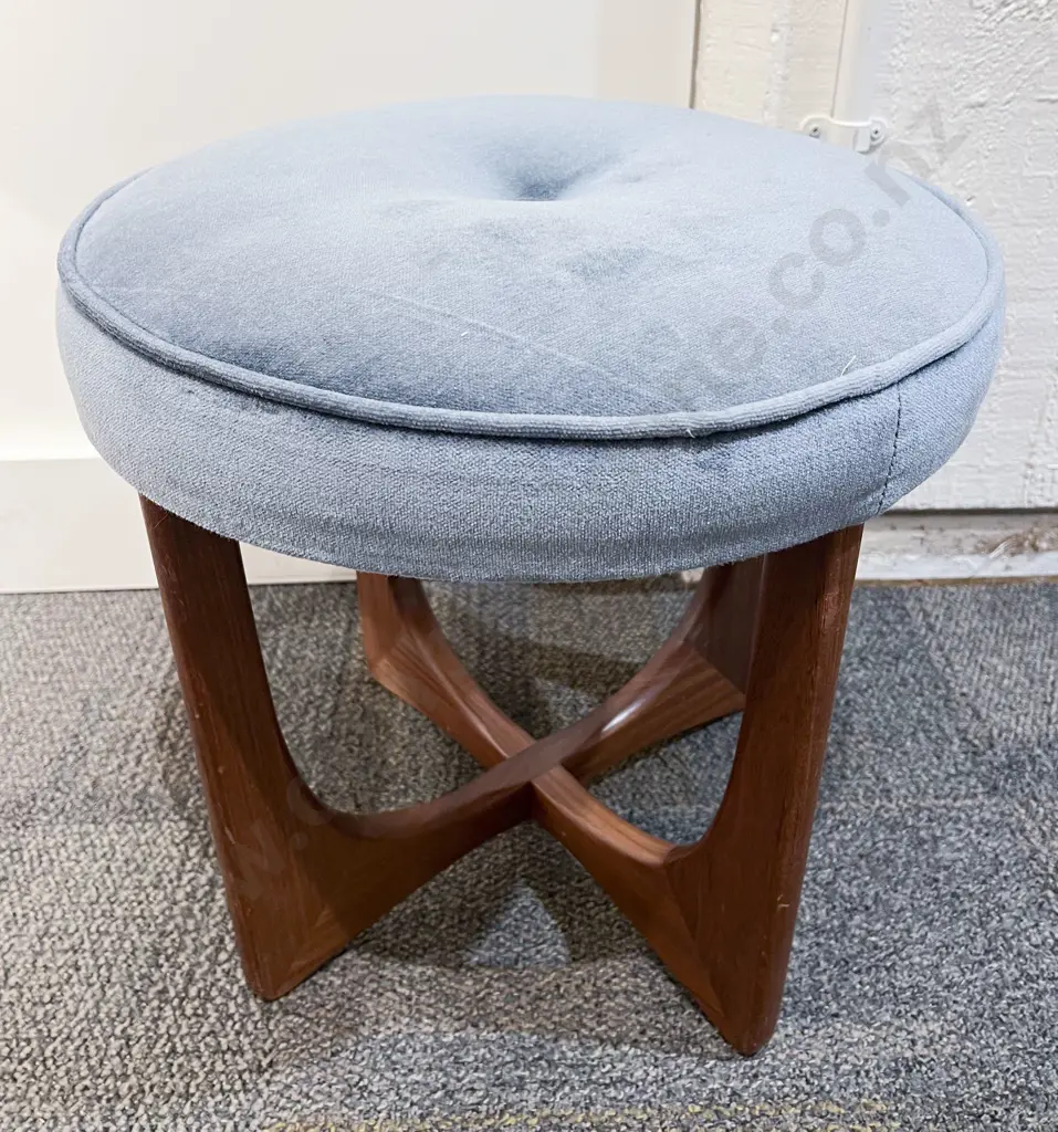 G Plan X-Form Stool Image 1++