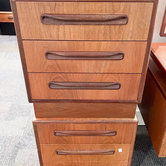 Pair of G Plan Mid-Century Teak Bedside Chests