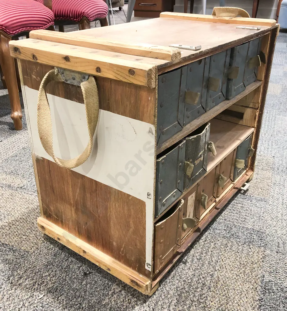 Vintage Multi Drawer Carry Crate Image 1++
