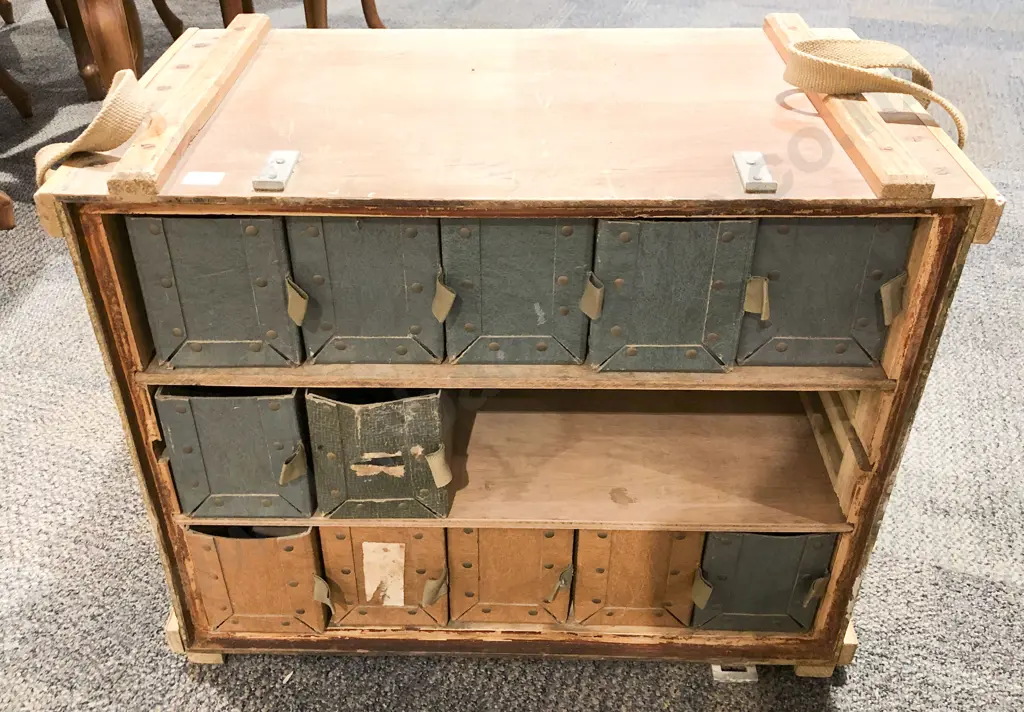 Vintage Multi Drawer Carry Crate Image 1++