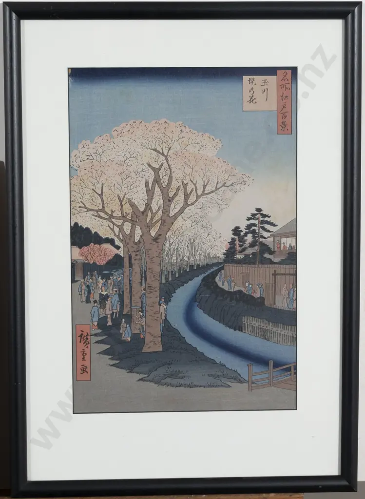Two Japanese Woodblock Prints Image 1++