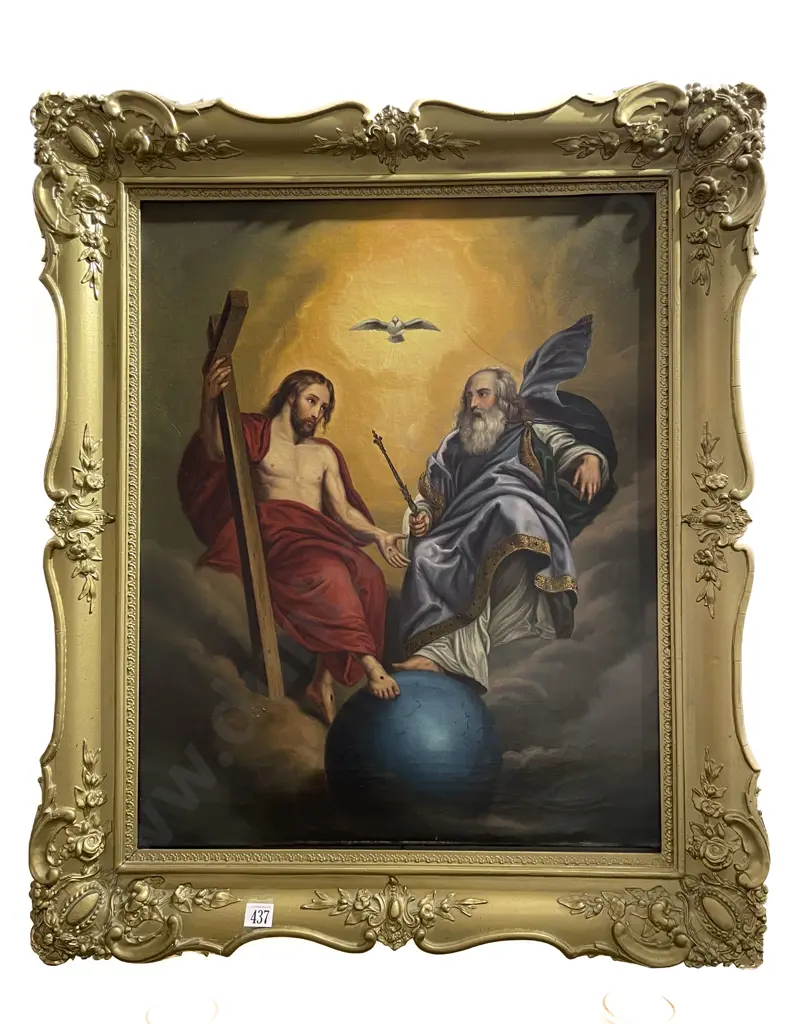 C19th German Religious Study Image 1++