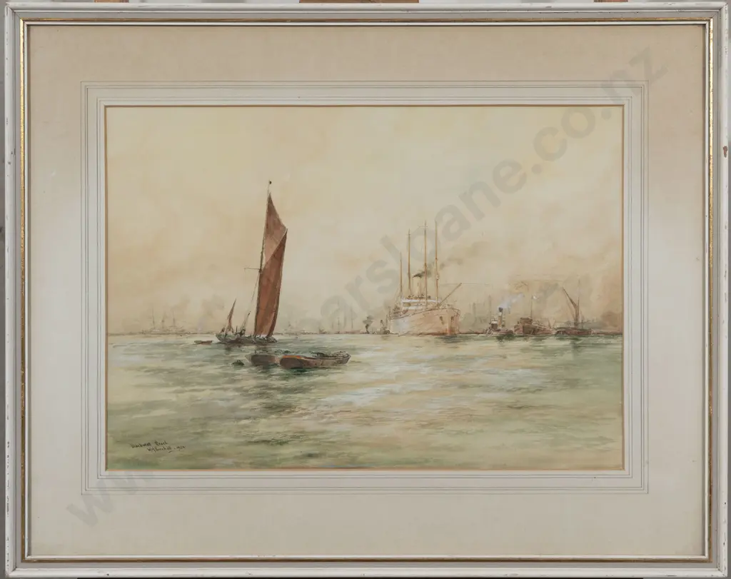 W M Birchall (American 1884 - 1941) - Blackwell Reach Image 1++