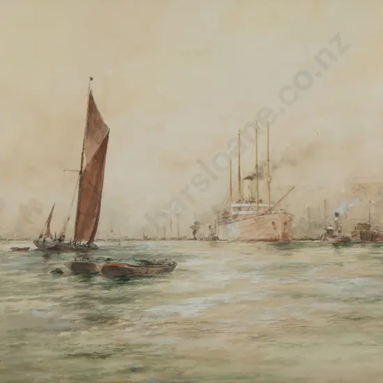 W M Birchall (American 1884 - 1941) - Blackwell Reach