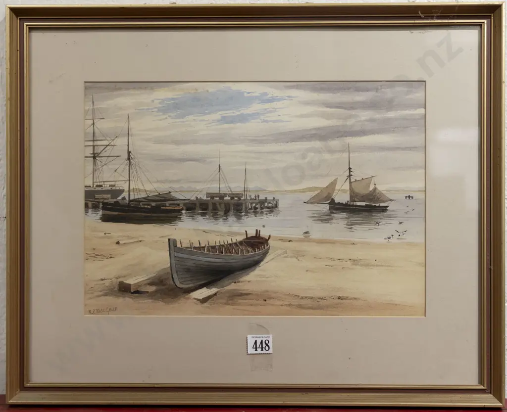 R P MacGoun - Kaikoura with Various Ships Image 1++