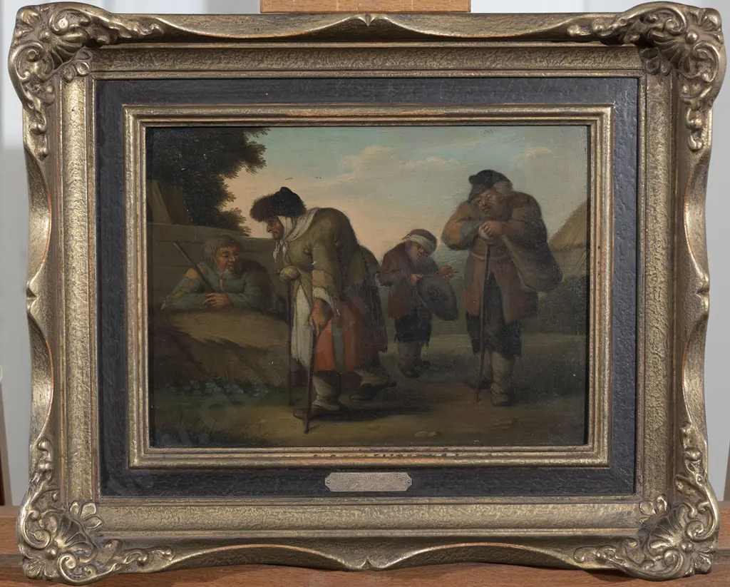 School of Pieter de Bloot - Mendicants Image 1++