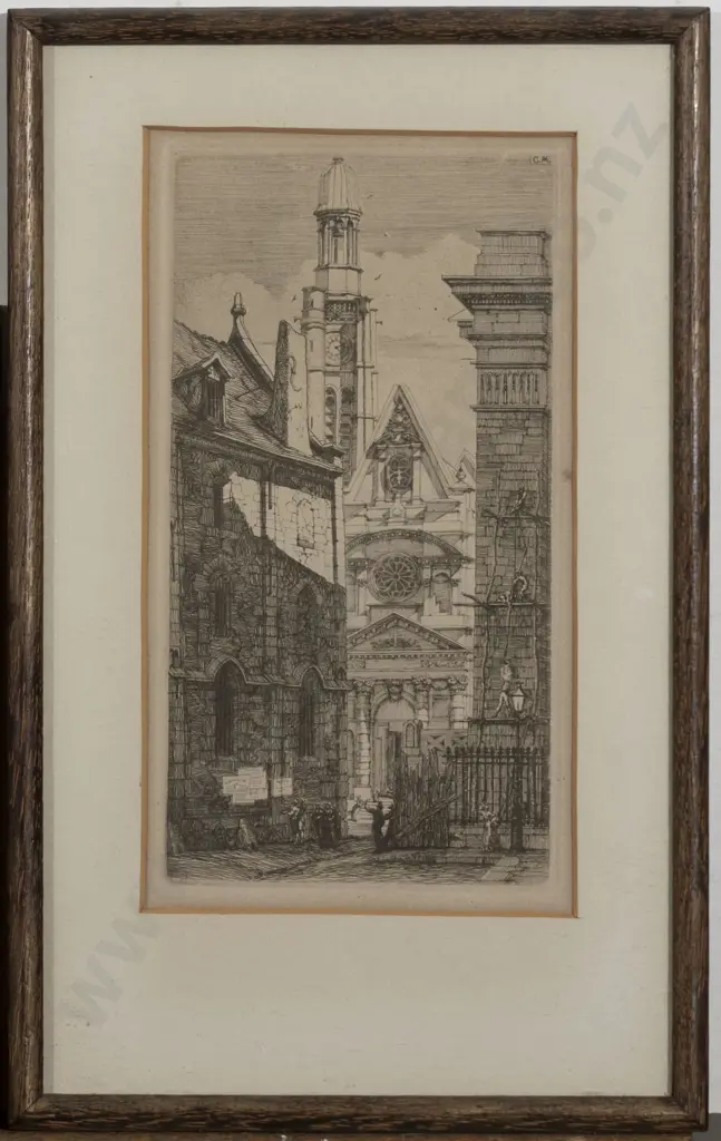 Charles Meyron - St Etienne-du-Mont Paris Image 1++