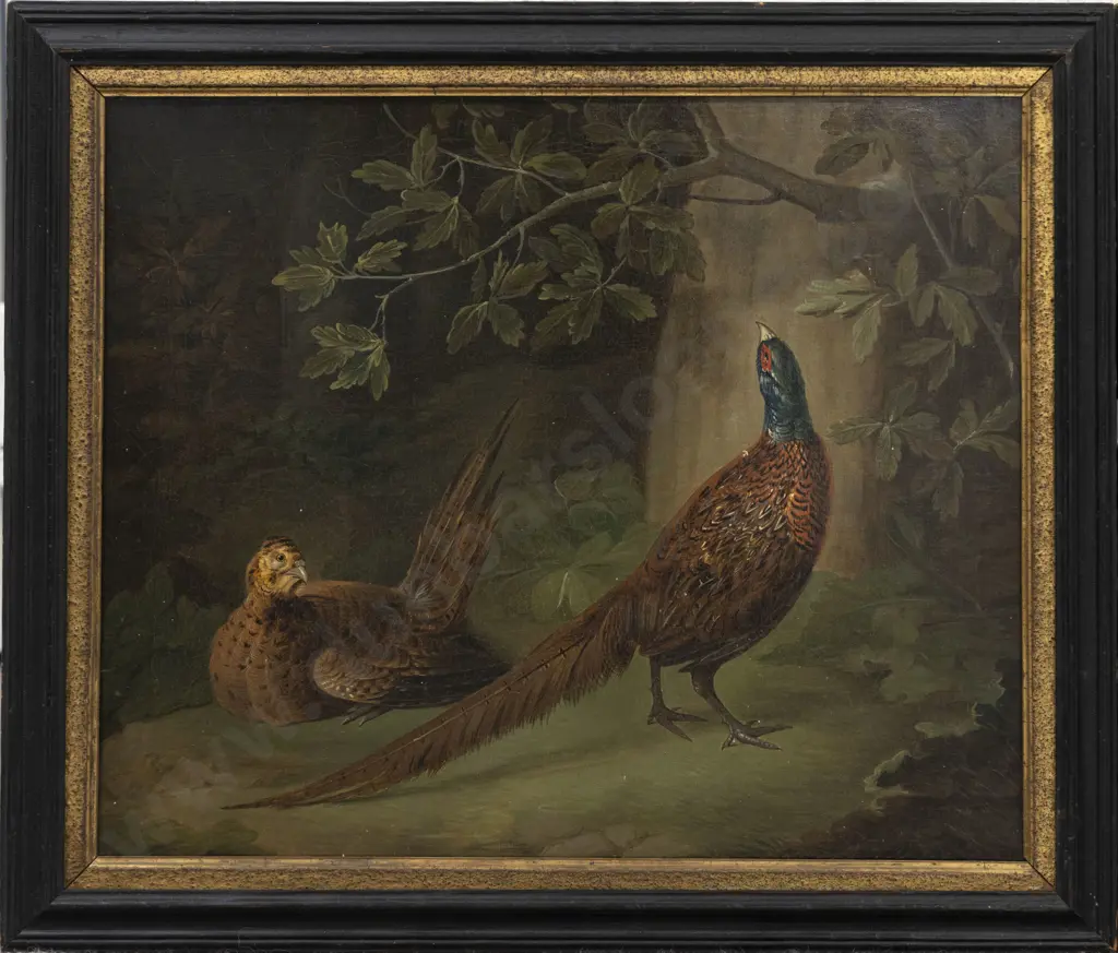 Pair C19th Paintings Depicting Grouse Image 1++