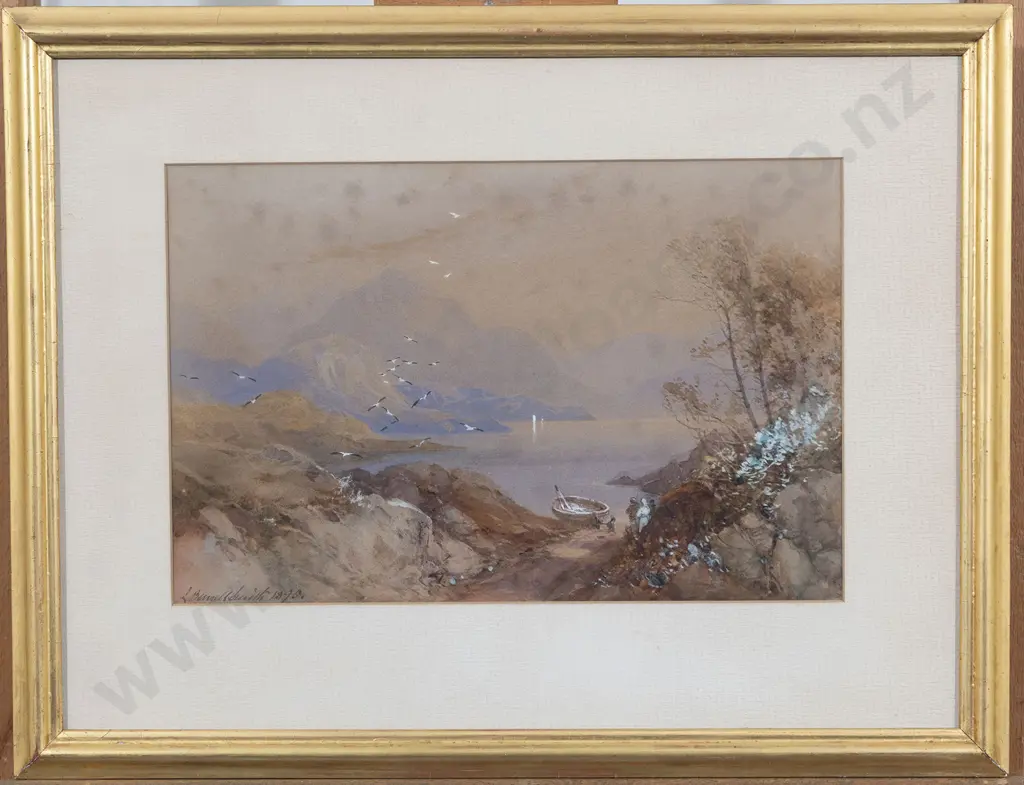 Unknown Artist - C19th Scottish Loch Image 1++
