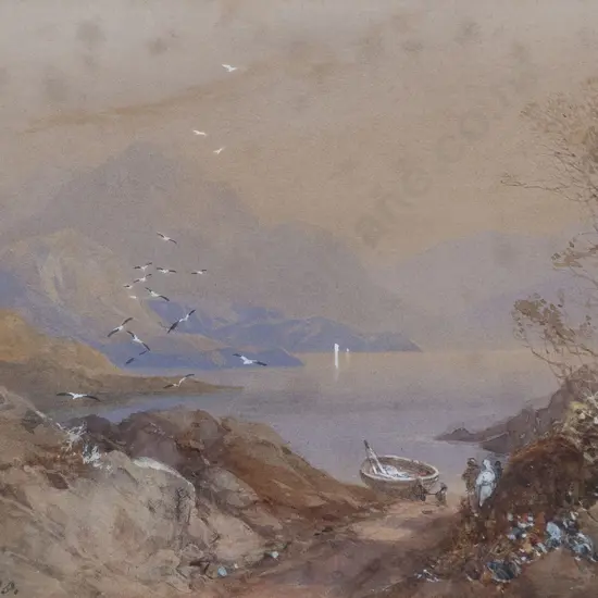 Unknown Artist - C19th Scottish Loch